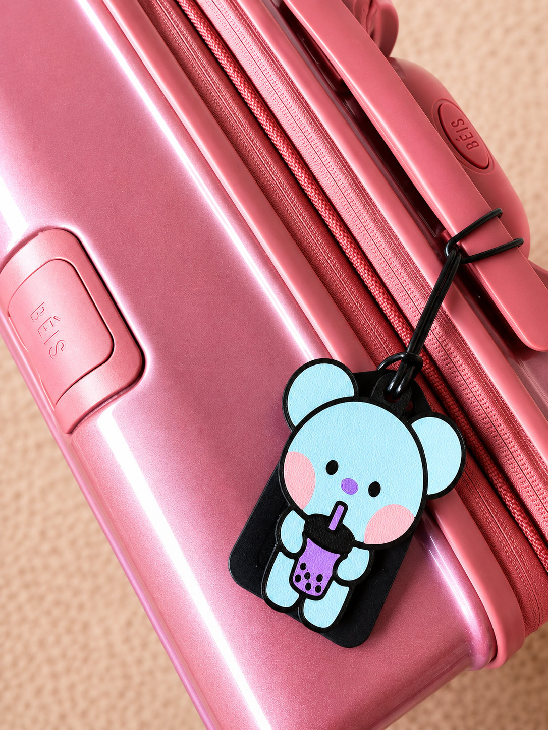 BTS BT21 Boba Inspired Luggage Tag