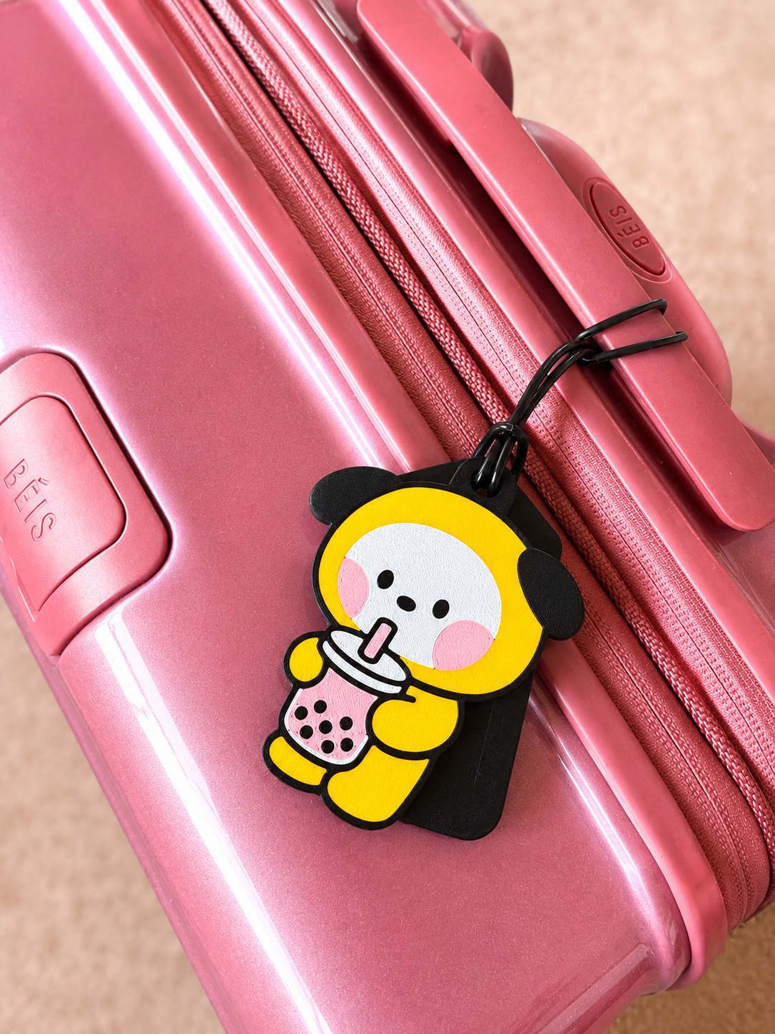 BTS BT21 Boba Inspired Luggage Tag