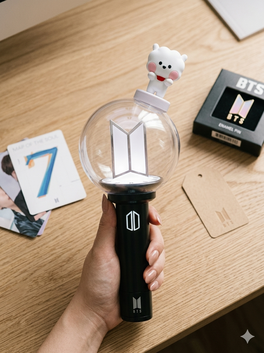 BTS BT21 Inspired Lightstick Topper V4