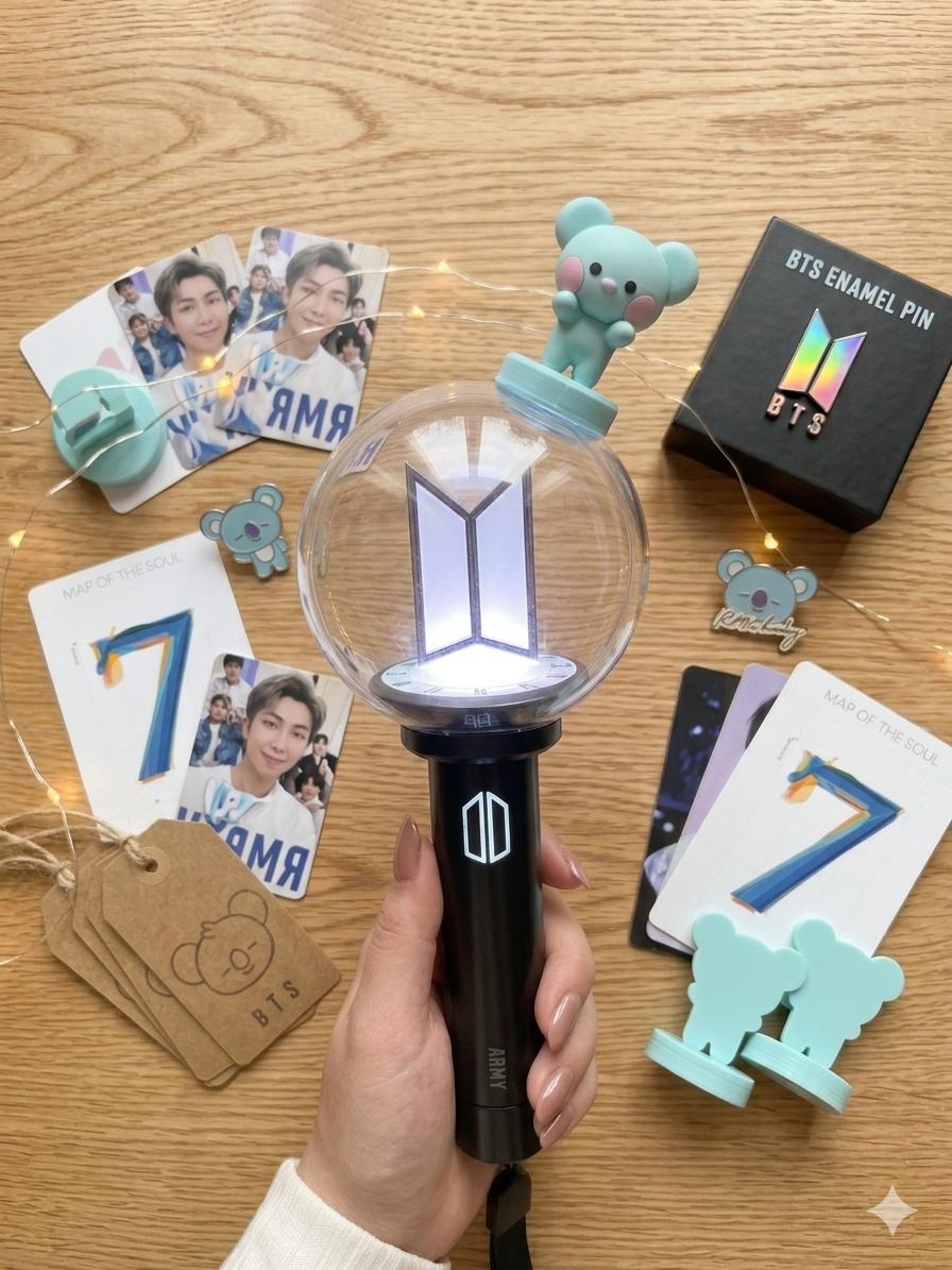 BTS BT21 Inspired Lightstick Topper V4