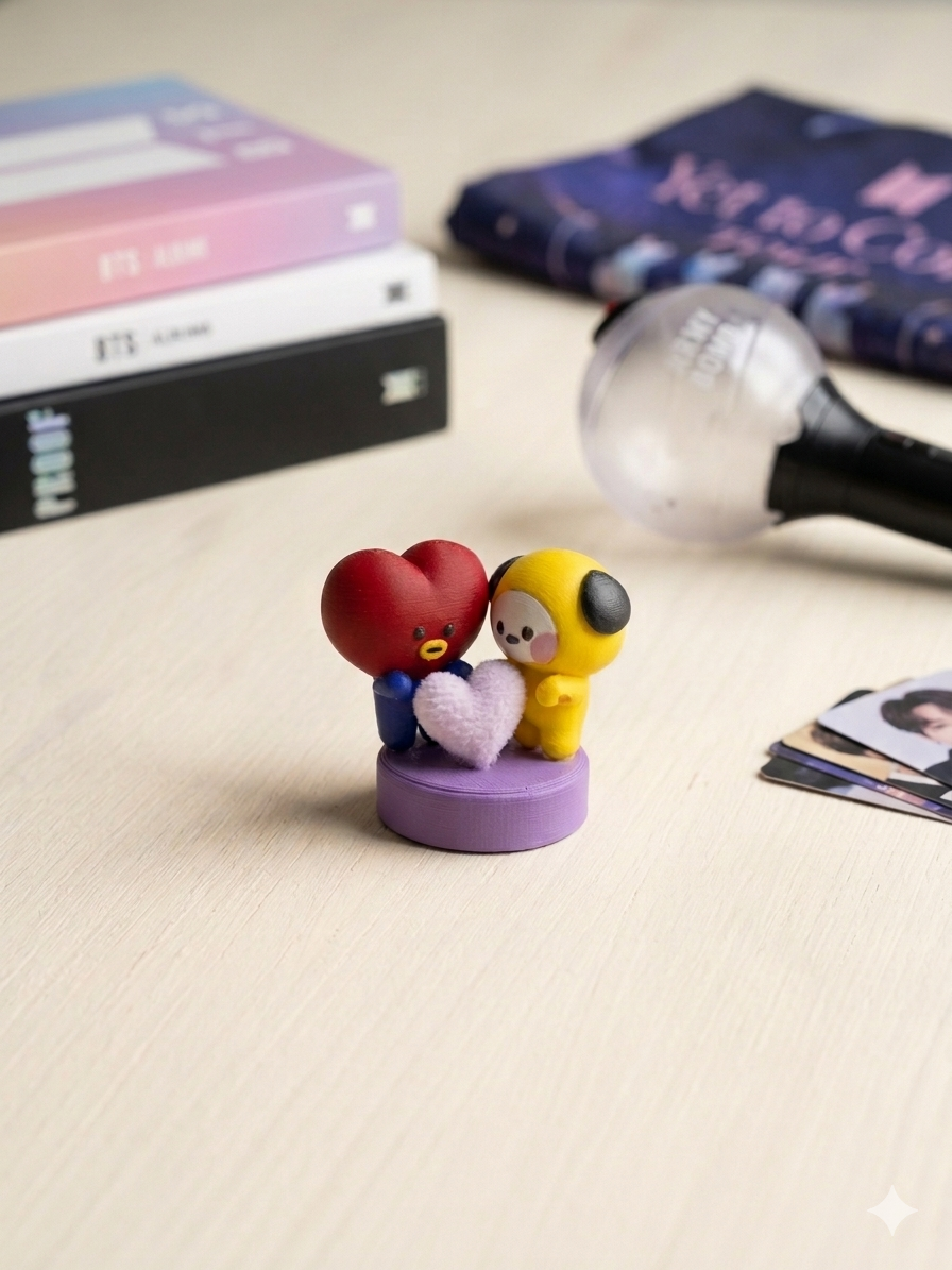 BTS BT21 Lightstick Topper V4 (2 members)