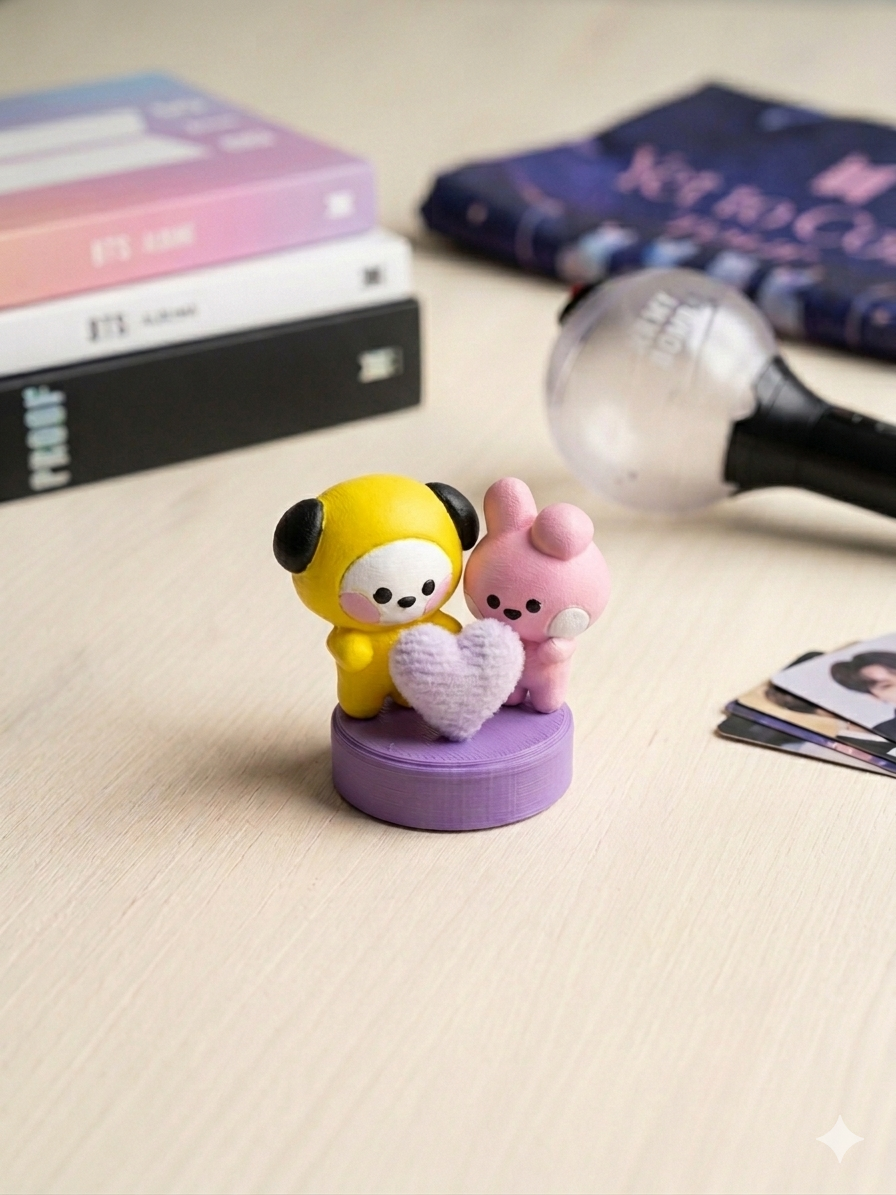 BTS BT21 Lightstick Topper V4 (2 members)
