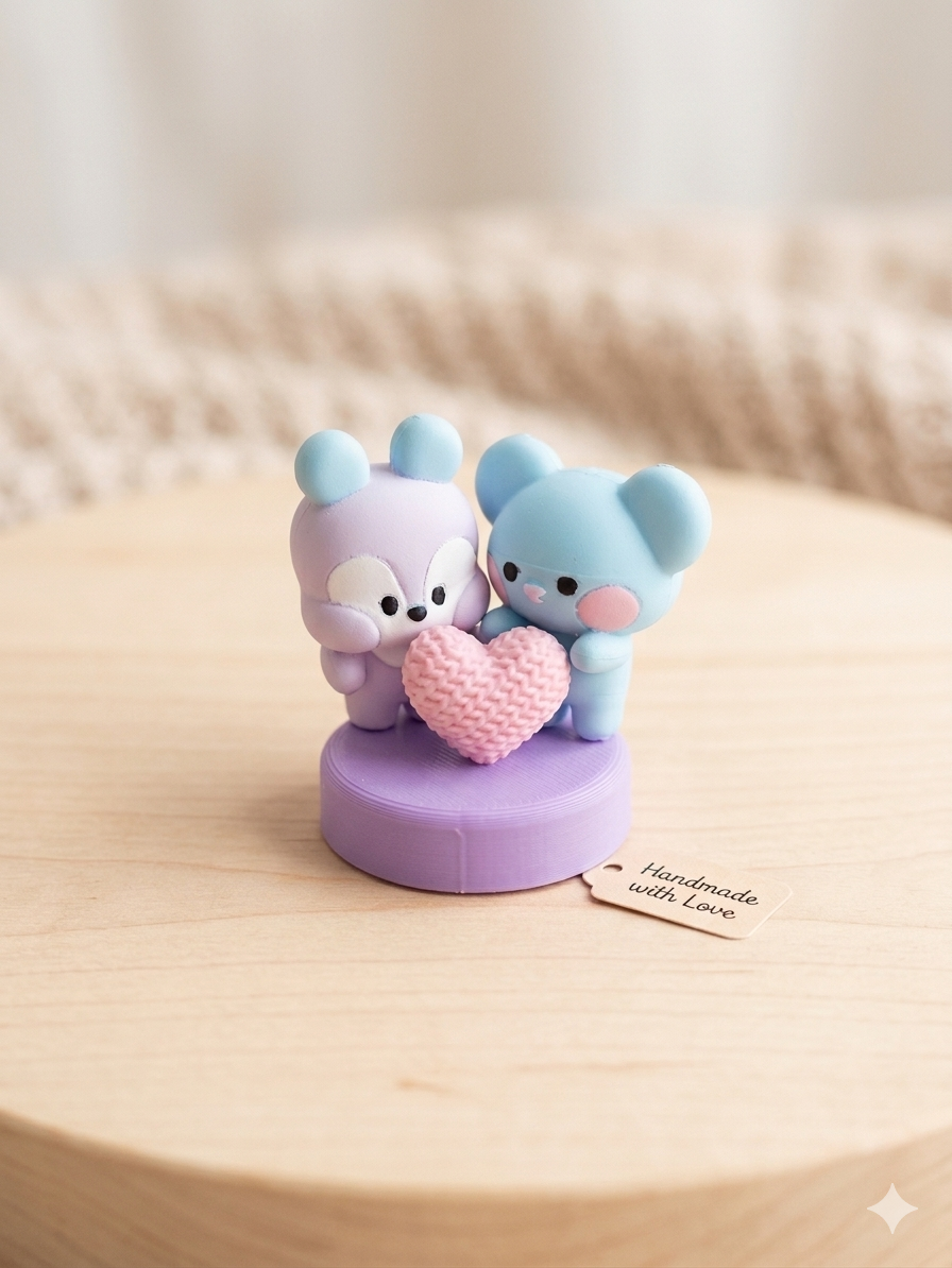 BTS BT21 Lightstick Topper V4 (2 members)