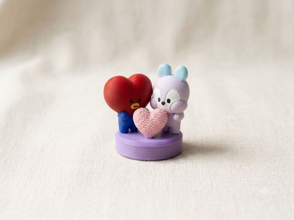 BTS BT21 Lightstick Topper V4 (2 members)