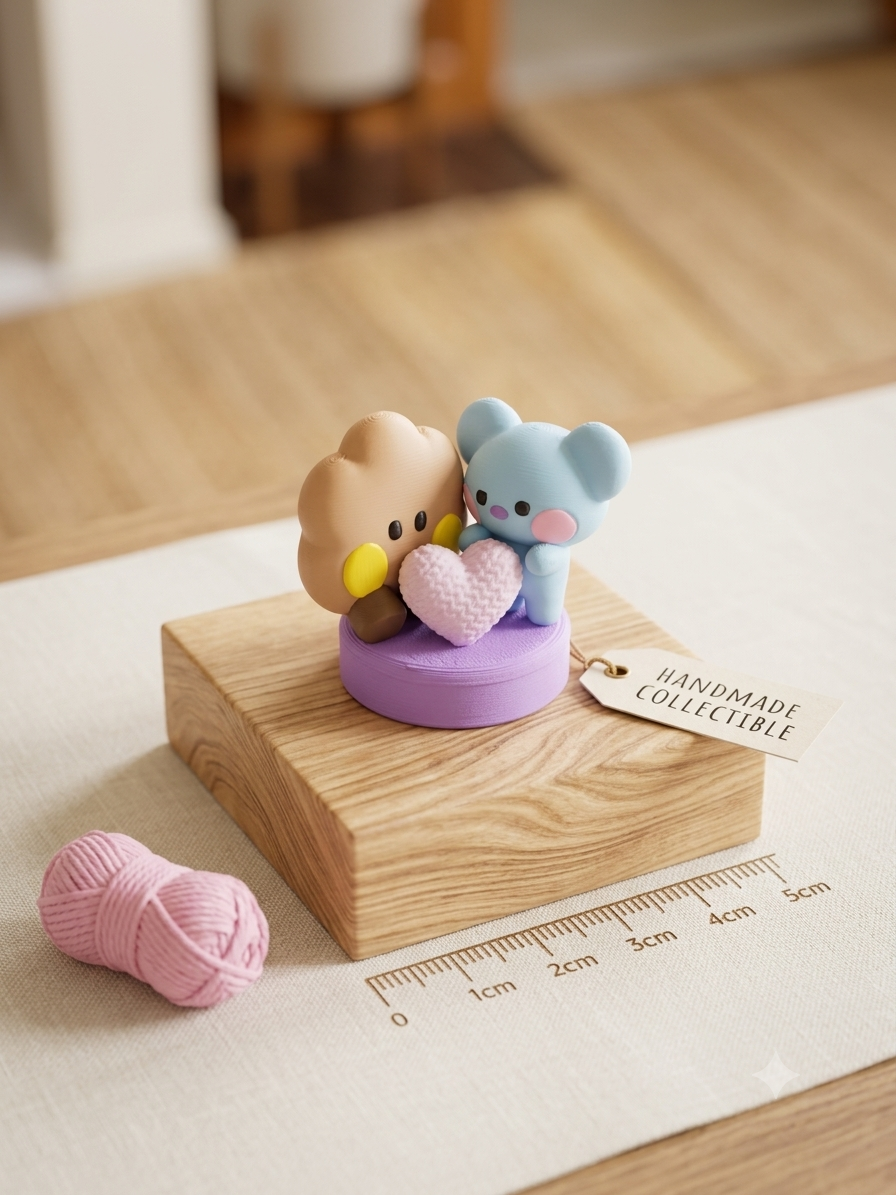 BTS BT21 Lightstick Topper V4 (2 members)