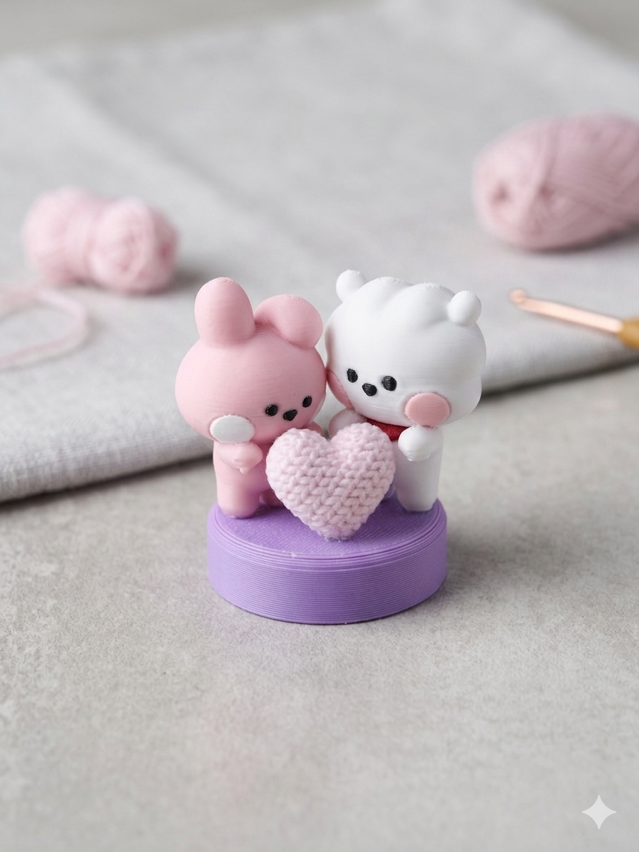BTS BT21 Lightstick Topper V4 (2 members)