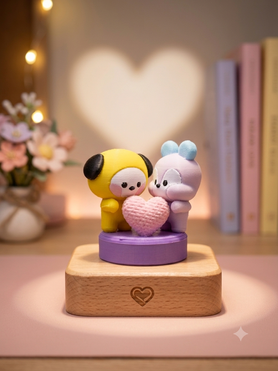 BTS BT21 Lightstick Topper V4 (2 members)