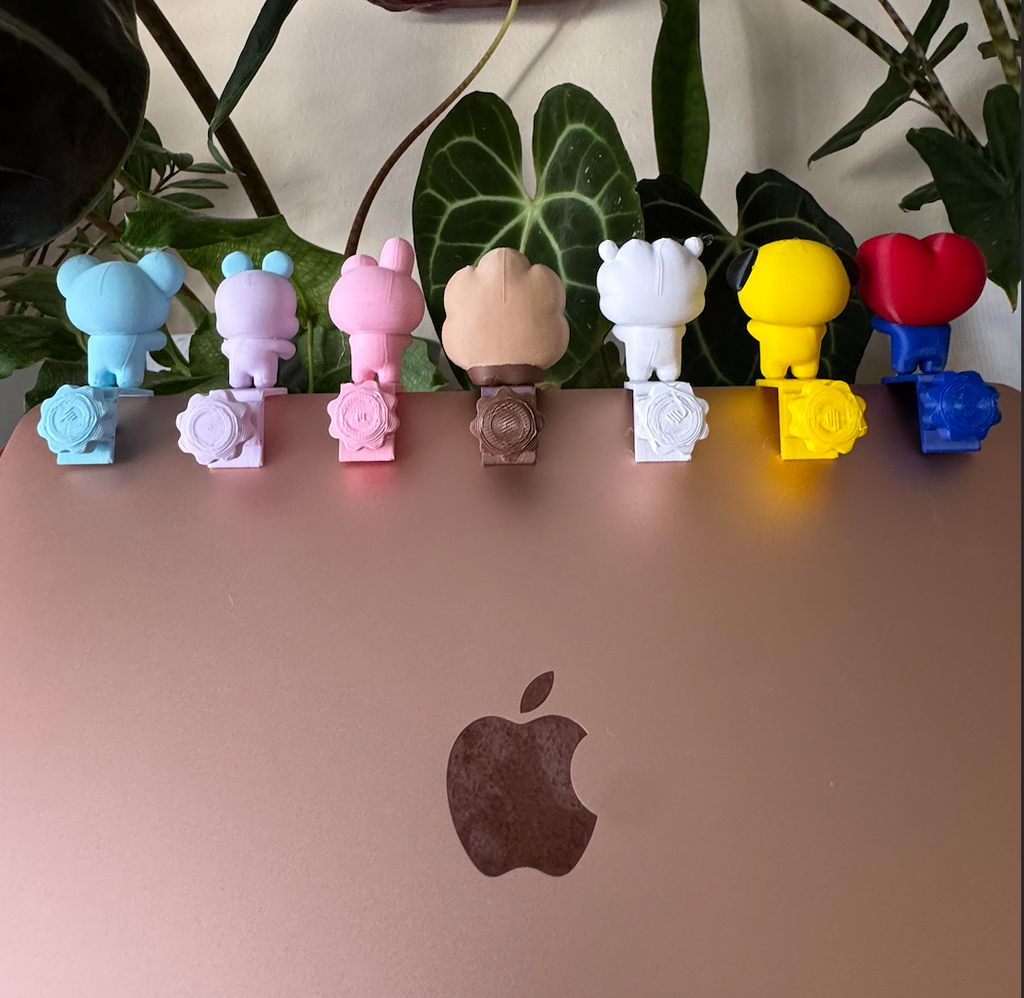 BTS BT21 Inspired Monitor Buddy