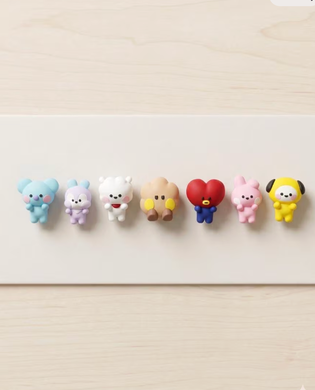 BTS BT21 Inspired Magnets