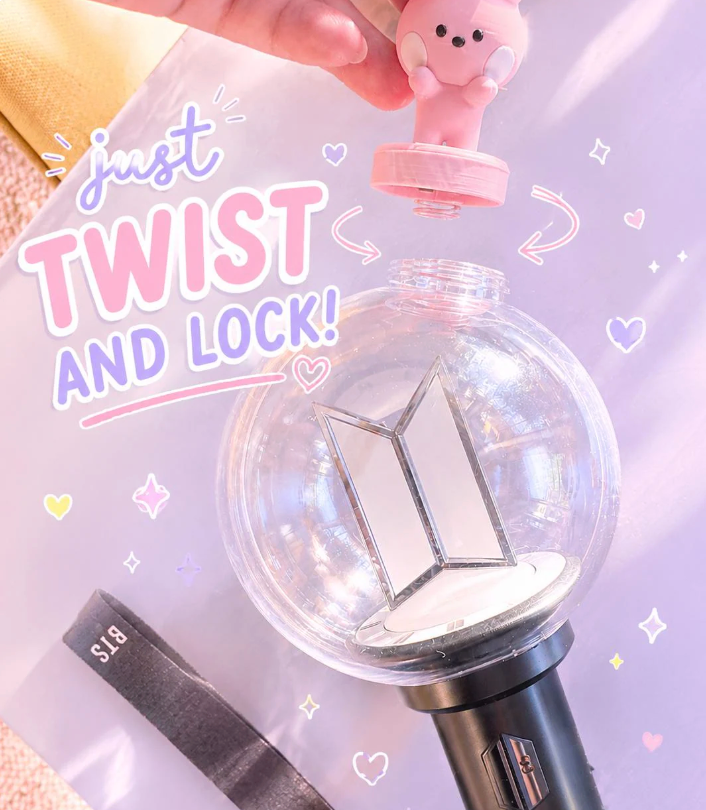 BTS BT21 Lightstick Topper V4 (2 members)